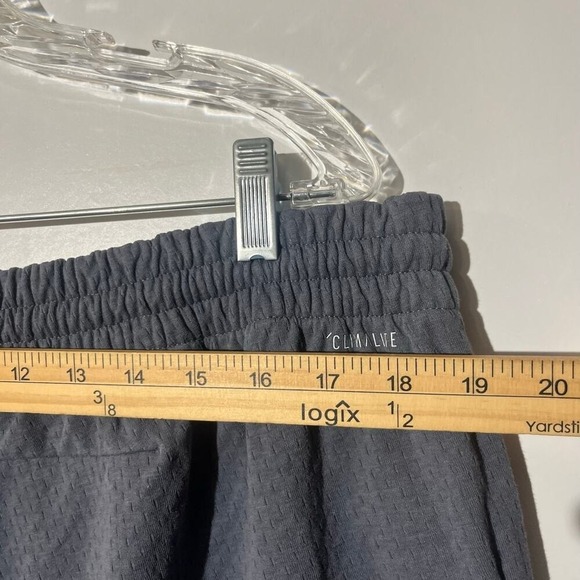 Adidas Climalite Mens 2XL Gray Mesh Jogger Sweatpants Ankle Zip Athletic Pants - Picture 7 of 8